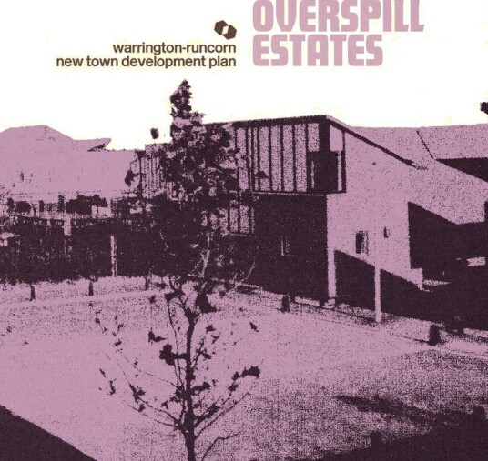Warrington Runcorn New Town Development Plan Overspill Estates Uk Vinyl