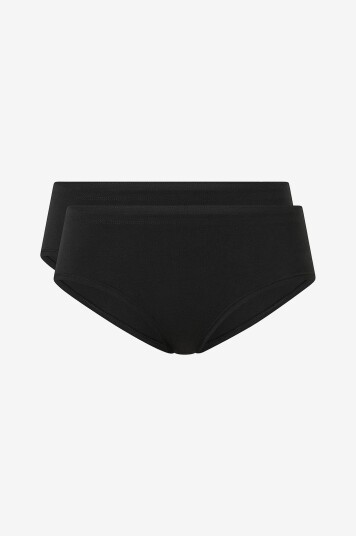 Bread & Boxers Hipstertruser 2 pakning Svart Bread & Boxers Hipstertruser 2 pakning Svart