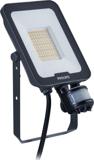 Philips Ledinaire Projektør Lille Med Sensor All In Bvp167 3600Lm/830 840 865 30W Ip65 Symmetrisk