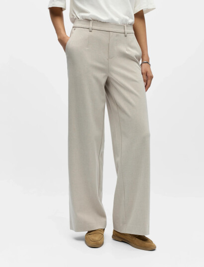 Object Objlisa Wide Pant Noos Cream 42