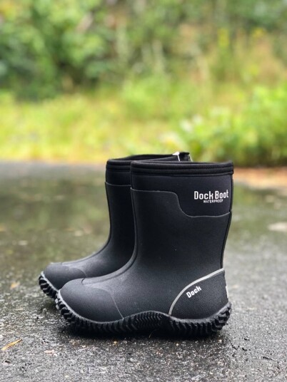 Sort Dock Boot Støvel Lista (38)