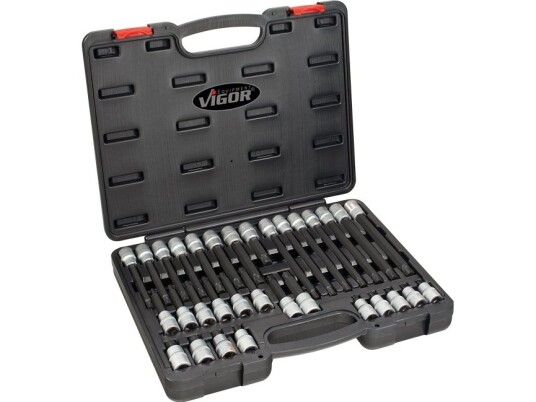 Vigor 1/2" Topnøkkelsett 32 Deler V2201 - Håndverktøy Vigor 1/2" Topnøkkelsett 32 Deler V2201 - Håndverktøy