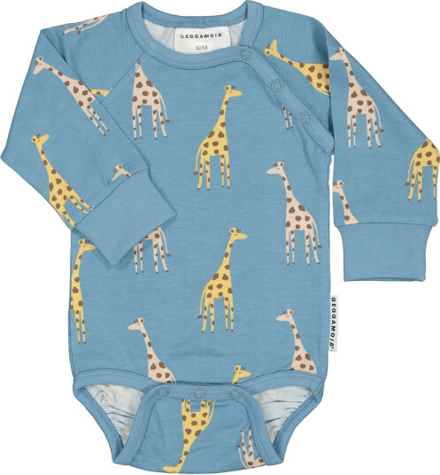 Geggamoja Bamboo Body   Blue   62/68