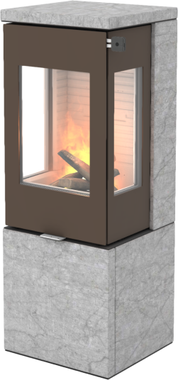 Rais Nexo SST 120 Mocca Vedovn Med Sideglass Og Ståldør Kleberstein Rais Nexo SST 120 Mocca Vedovn Med Sideglass Og Ståldør Kleberstein