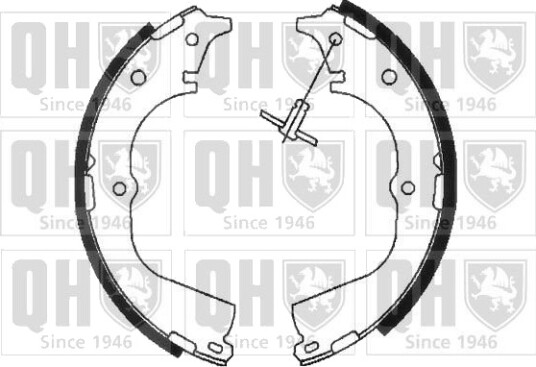 QUINTON HAZELL BS881 Bremsesko sett QUINTON HAZELL BS881 Bremsesko sett
