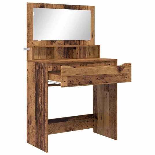 Soverom sminkebord Gamle tre 80 x 39,6 x 135 cm Konstruert tre
