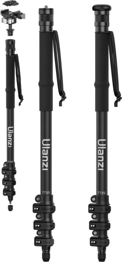 Ulanzi T069 profesjonell monopod 130 cm med hode