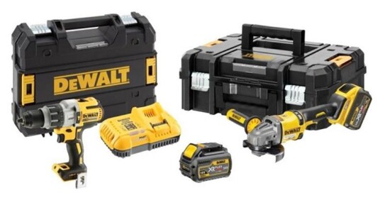Dewalt DCK2055T2T Verktøypakke, Maskiner