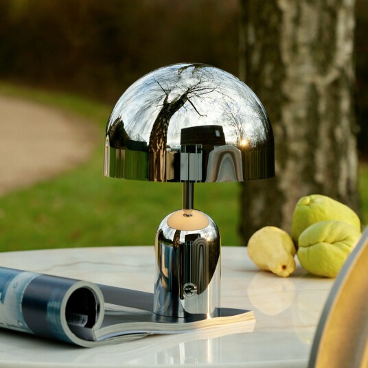 Tom Dixon Beat Unbeaten LED bordlampe aluminium Stue 53 Metallisk