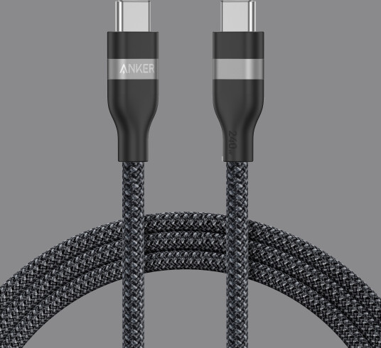 Anker USB-C to USB-C Cable 240W Upcycled-Braided Anker USB-C to USB-C Cable 240W Upcycled-Braided
