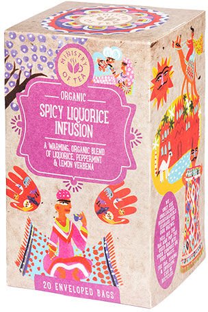 Ministry of Tea Spicy Liquorice te Øko - 20 Poser Ministry of Tea Spicy Liquorice te Øko - 20 Poser