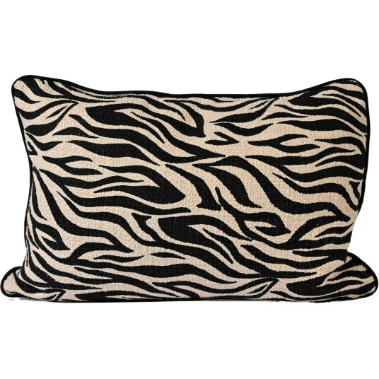 Byon Anima pute L 40x60 cm Zebra svart