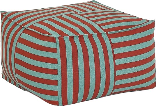 NOBODINOZ Ottoman Beanbag Adult Size Otto Blue NOBODINOZ Ottoman Beanbag Adult Size Otto Blue