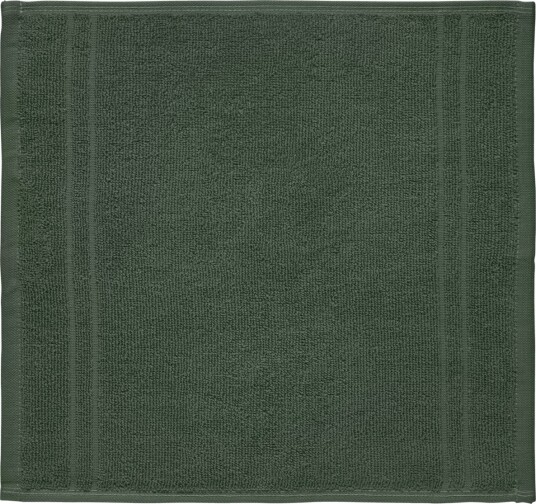 ERWIN M. Gjestehåndkle Dina; 30x50 cm BxL; Mørk oliven; 5 Stykk / Forpakning ERWIN M. Gjestehåndkle Dina; 30x50 cm BxL; Mørk oliven; 5 Stykk / Forpakning