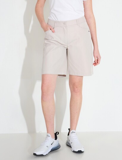 Abacus Lds Formby Wide Shorts Beige 38