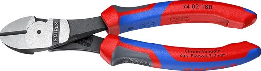Knipex 7402 180mm Kraftsidavbiter i Kromvanadiumstål