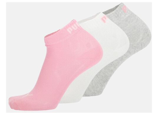 Puma Puma Unisex Quarter Plain 3p Prism Pink 39-42 Bomullssokker Puma Puma Unisex Quarter Plain 3p Prism Pink 39-42 Bomullssokker