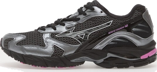 Joggesko Mizuno WAVE RIDER 10 "SPORT" Black Sand/ Black/ Spring Crocus EUR 43