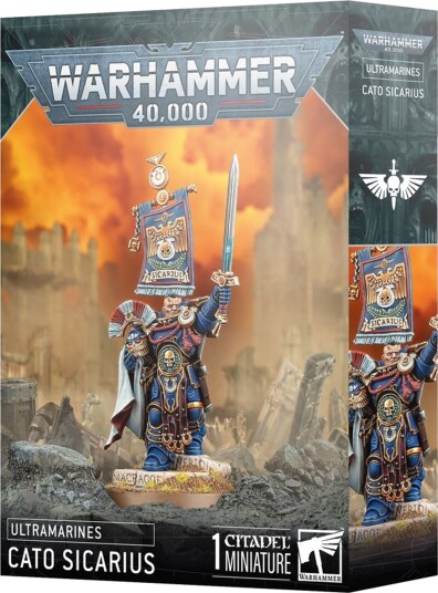 Games Warhammer 40K Ultramarines Cato Sicarius