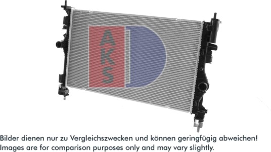 Radiator motorkjøling AKS DASIS 150133N