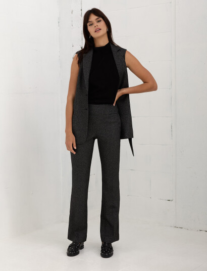 Ivo Nikkolo Viscose Blend Trousers Tocut   Black   34