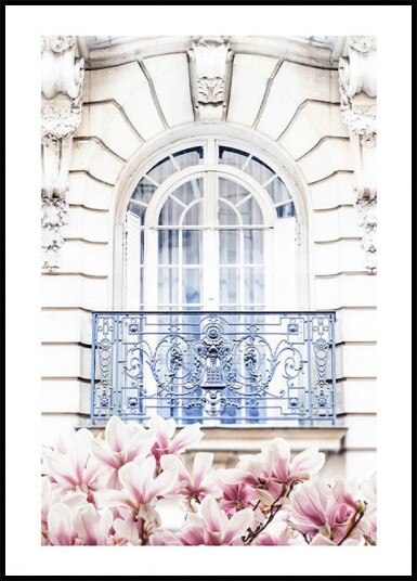 Marble Wall Balcony Plakat Plakat / 70x100cm Marble Wall Balcony Plakat Plakat / 70x100cm