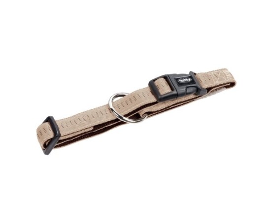 Nobby 78510 83 Hund Standardkrave Beige Nylon Xs S 15 Mm
