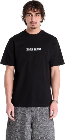 Daily Paper Oil Can Ss Tee Black XS