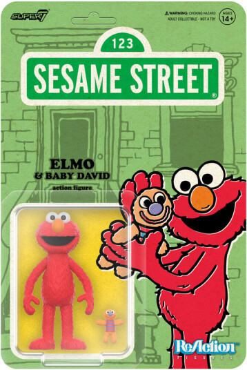 Sesame Street ReAction Figures Wv4 Elmo