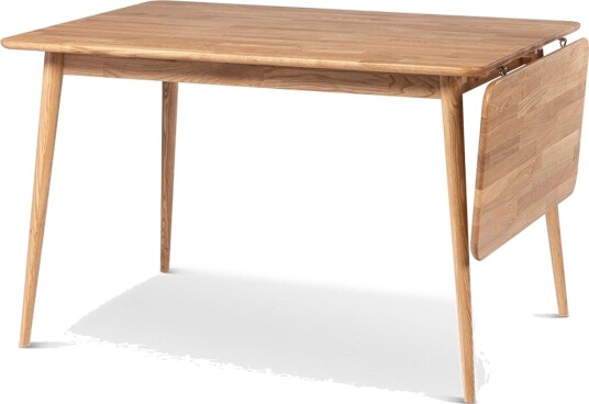 Alborg Uttrekkbart Spisebord 120-160 cm for 4 personer i heltre - Brun/Natur Alborg Uttrekkbart Spisebord 120-160 cm for 4 personer i heltre - Brun/Natur