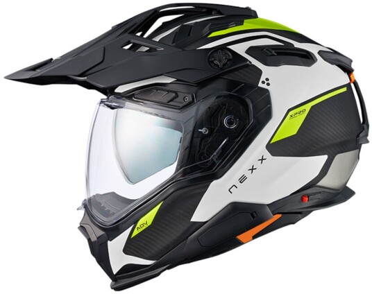 Nexx X.Wed 3 Keyo Carbon 22-06 Hjelm M Svart Hvit Gul Nexx X.Wed 3 Keyo Carbon 22-06 Hjelm M Svart Hvit Gul