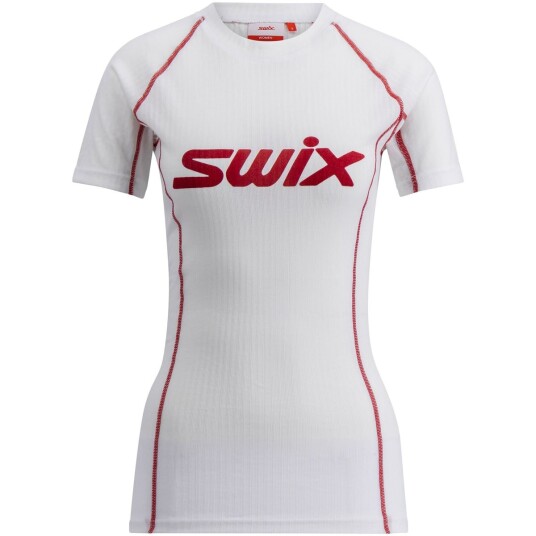 Swix Racex Classic Short Sleeve W Bright White/swix Red M Swix Racex Classic Short Sleeve W Bright White/swix Red M