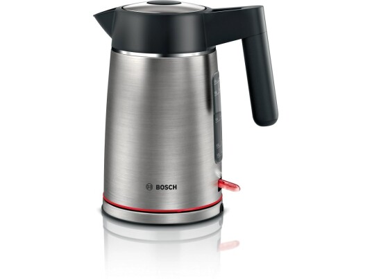 Bosch MyMoment TWK6M480 Elektrisk Vannkoker 1.7L 2400W Rustfritt Stål/Svart Bosch MyMoment TWK6M480 Elektrisk Vannkoker 1.7L 2400W Rustfritt Stål/Svart
