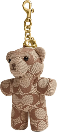 Coach Bag Charm - Brown - ONE SIZE