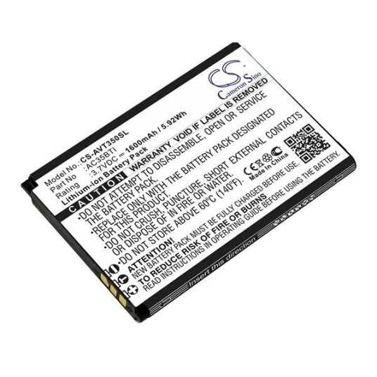 Archos 35b Titanium Dual Sim batteri (1600 mAh 3.7 V, Sort) Archos 35b Titanium Dual Sim batteri (1600 mAh 3.7 V, Sort)