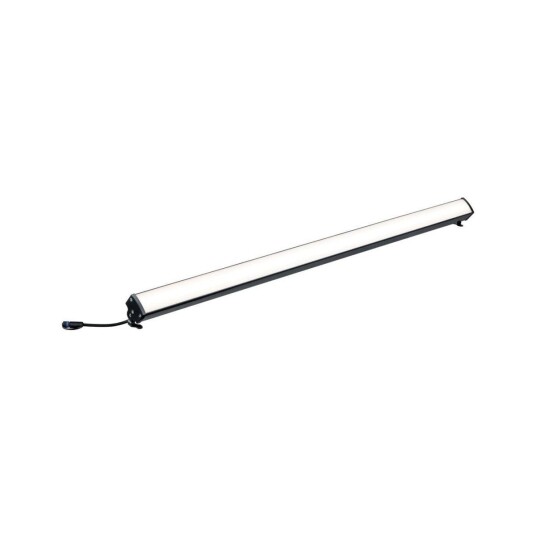 Plug & Shine utenpåliggende lysstang 8,1W 3000 Kelvin IP67 - Antrasitt
