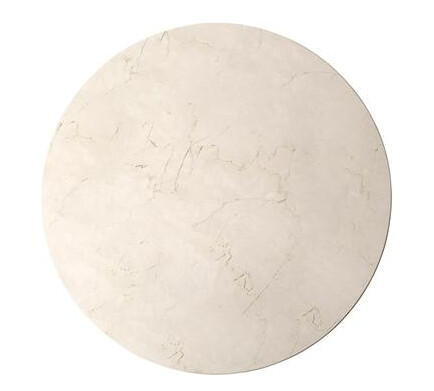 Audo Androgyne Bordplate til Sidebord Ø65 Krystallrosa
