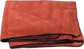 Fussenegger Savona Fuzzy Throw/Doubleface Terrac./Brwn 200 X150 Cm