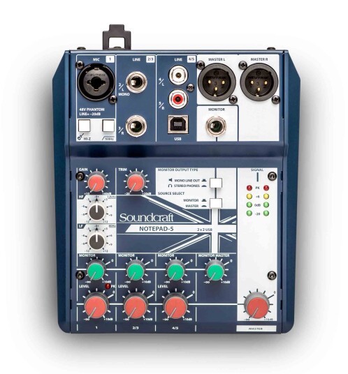 Soundcraft Notepad 5 Soundcraft Notepad 5