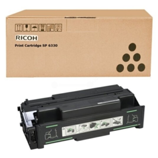 Ricoh 406649 Tonerkassett svart 20.000 sider Ricoh 406649 Tonerkassett svart 20.000 sider