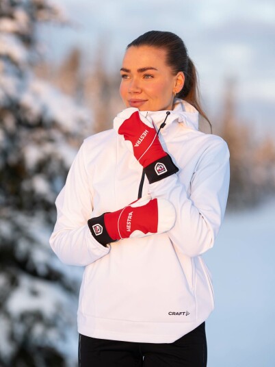 Hestra Comfort Tracker Mitt Rød 8