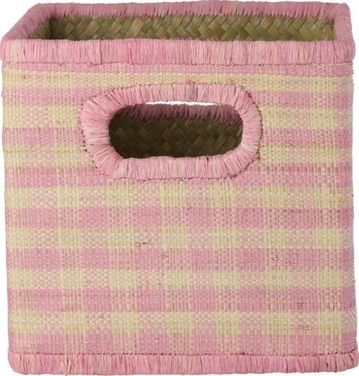 Rice Kurv Rutete S, Rosa