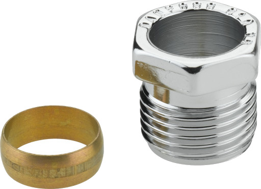 KLEMMERING G1/2A, Ø16MM, KROM+