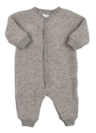 Joha Ull  Ulldress I Børstet Ull - 100% Merino - Sesam Mel.