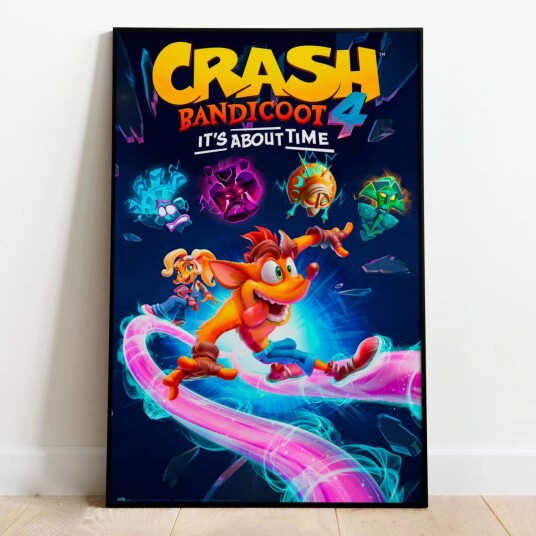 Crash Bandicoot Plakat It's About Time - 91,5 x 61 cm