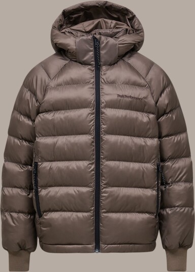 Peak Performance Juniors" Tomic Insulated Hood Jacket Terrain Tan, 170