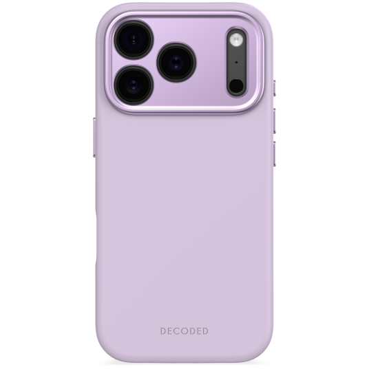 Decoded BackCover MagSafe Silikondeksel til iPhone 17 Pro   Lavender