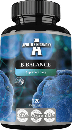 Vitamin B-Kompleks Balance -120 kaps APOLLOS HEGEMONY