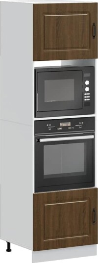  Ovnskap 2 stk Lucca brun eik konstruert tre 8721158506467