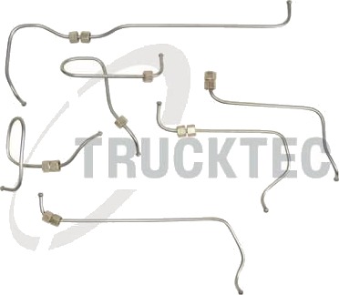 Sett høytrykkledning innsprøytningsanlegg TRUCKTEC AUTOMOTIVE 03.13.001